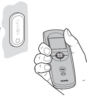 SOMFY IMPRESARIO CHRONIS RTS - Fonctionnement en mode manuel (hors support) - 1