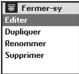 SOMFY IMPRESARIO CHRONIS RTS - Modifier un scénario existant - 1