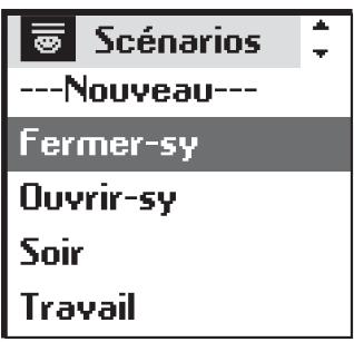SOMFY IMPRESARIO CHRONIS RTS - Modifier / dupliquer / renommer / supprimer un scénario - 1