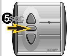 SOMFY LT50 RTS - Comment changer le sens de rotation ? - 3
