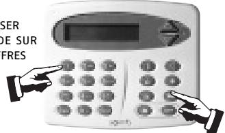 SOMFY ASR 4000 - Recharger les paramètres d'usine sur le clavier (avec ou sans écran) - 6