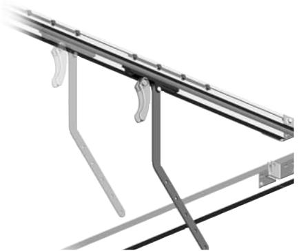 SOMFY LS 9000 - Fixation des pattes d'attaches - 8