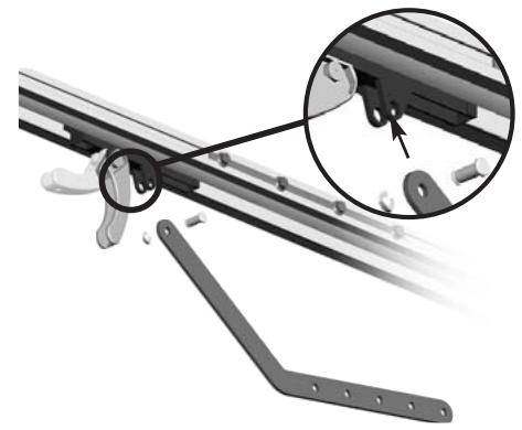 SOMFY LS 9000 - Fixation des pattes d'attaches - 7