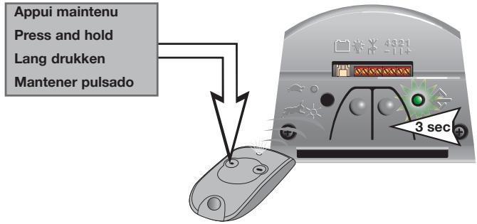 SOMFY LS 9000 - La porte est en position fermée. - 3