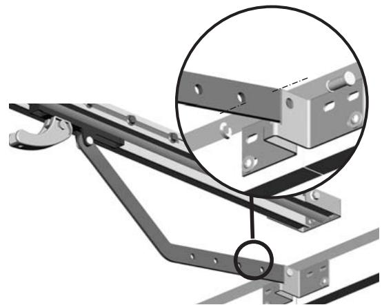 SOMFY LS 9000 - Fixation des pattes d'attaches - 9