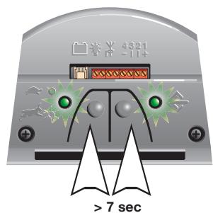 SOMFY LS 9000 - Pour effacer la mémorisation des télécommandes: - 1