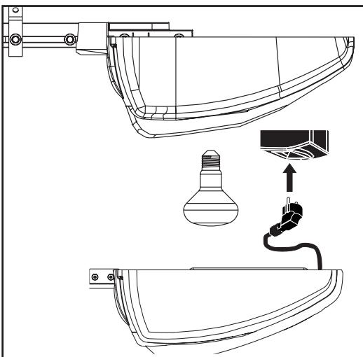 SOMFY LS 9000 - Fixer le bras de liaison sur le chariot mobile. - 4