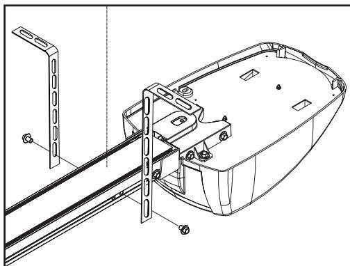 SOMFY LS 9000 - Fixation des pattes d'attaches - 5