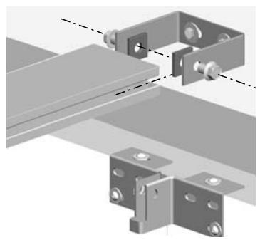 SOMFY LS 9000 - Fixation des pattes d'attaches - 4