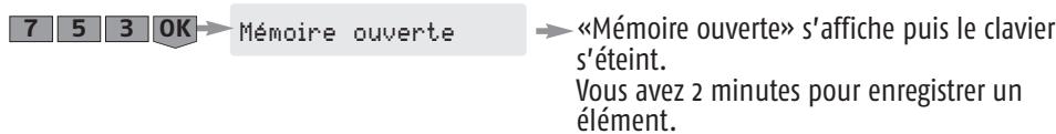 SOMFY PROTEXIOM 400 - Paramètres des fonctions avancées - 18