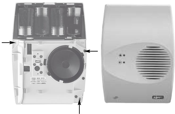 SOMFY PROTEXIOM 50 - LA SIRENE EXTERIEURE / LA SIRENE EXTERIEURE AVEC FLASH (avec ou sans commutateurs) - 1