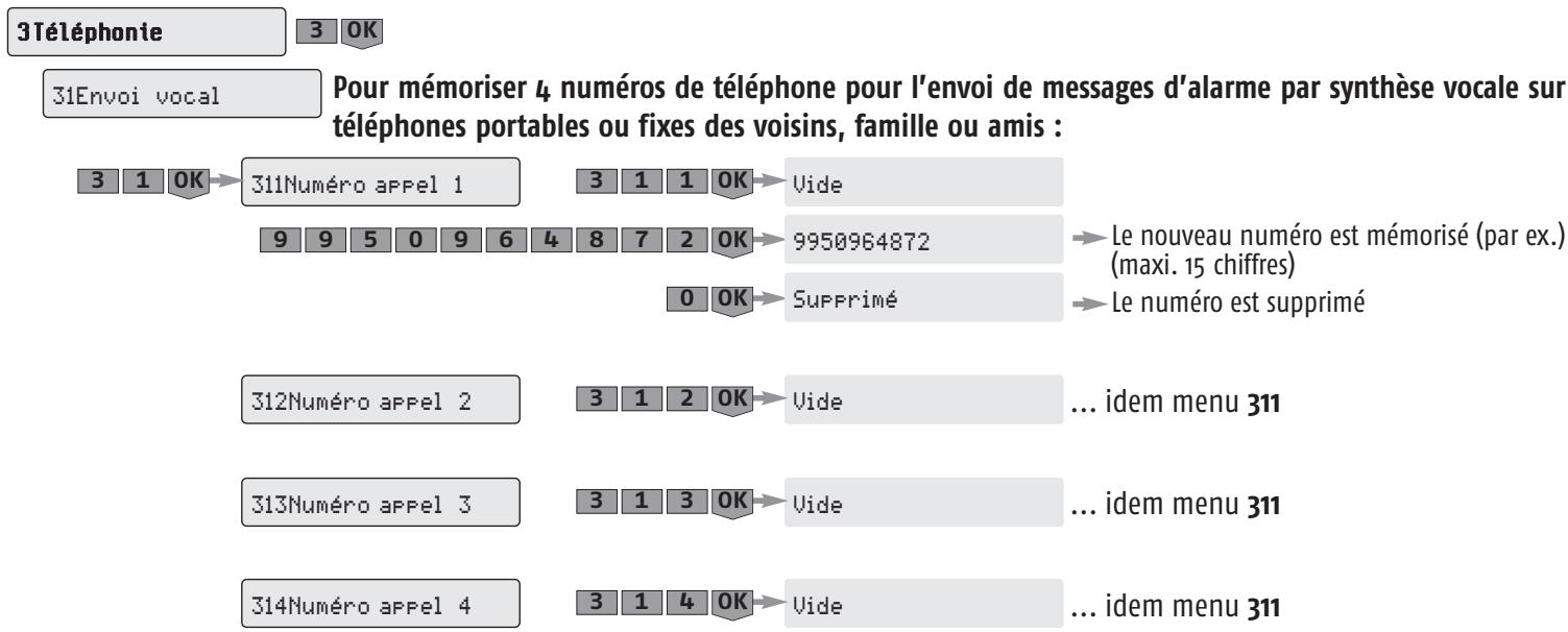 SOMFY PROTEXIOM 600 - Personnelisation des codes sur le clavier - 2