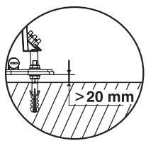 SOMFY SLD 3100 - Fixation du moteur. - 1