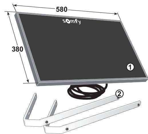 SOMFY SOLARSET - Composition du kit - 1