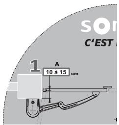 SOMFY EVOLVIA 450 - □ Relevez les cotes - 5
