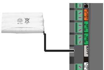 SOMFY EVOLVIA 450 - - Câblage et mise en place de la batterie - 1