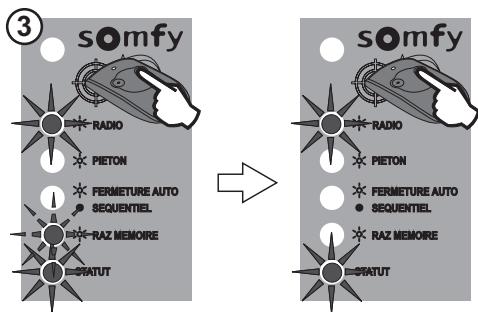 SOMFY EVOLVIA 450 - Quand effacez les réglages? - 3