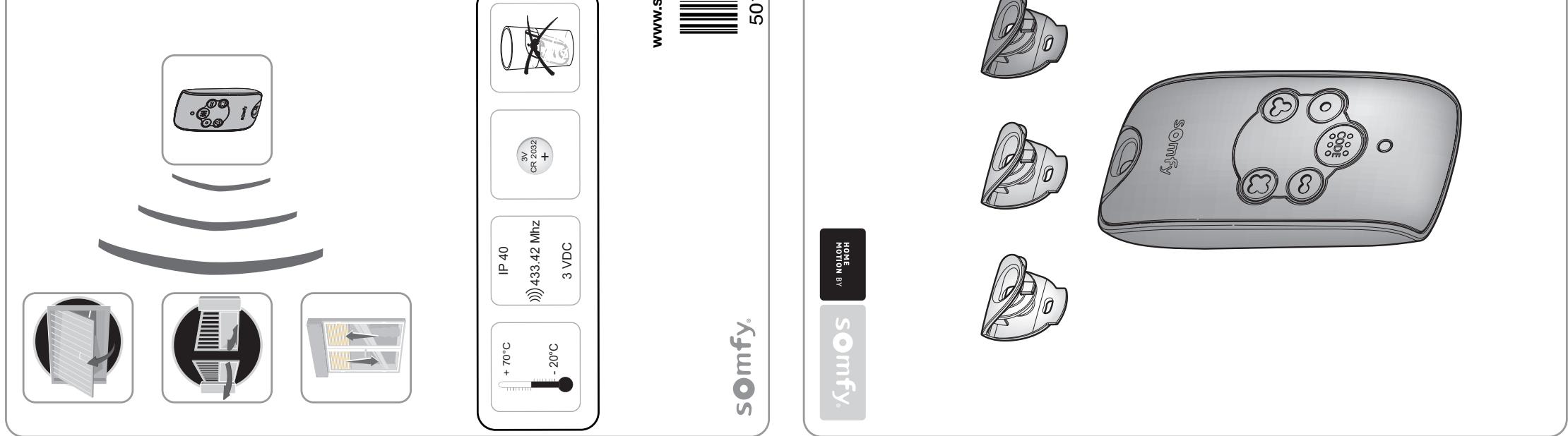 SOMFY KEYTIS 4 NS - 4