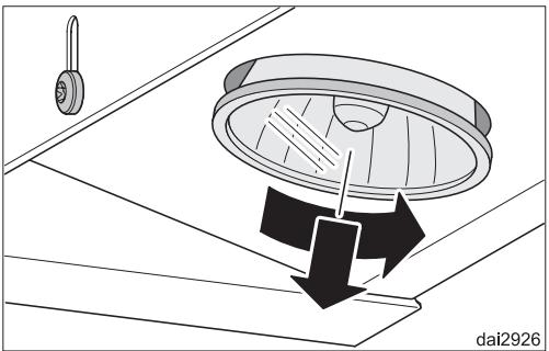 MIELE DA 1060 AIR'CUBE - Remplacement de l'éclairage - 2