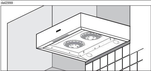 MIELE DA 1060 AIR'CUBE - Raccordement évacuation - 2