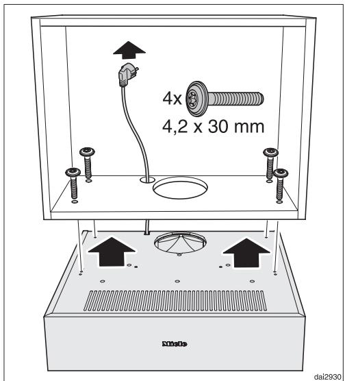 MIELE DA 1060 AIR'CUBE - Montage sous un meuble haut - 2