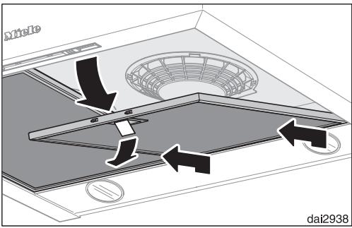 MIELE DA 1060 AIR'CUBE - Filtre à graisses - 1