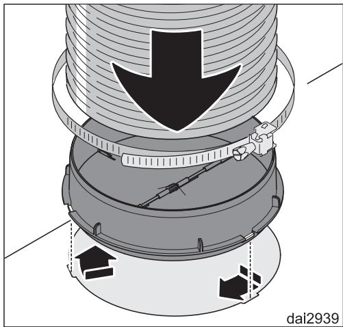 MIELE DA 1060 AIR'CUBE - Fixation au mur - 7
