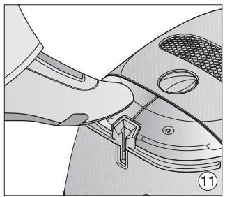 MIELE S2111 - Controle of de stofcassette vol is - 10