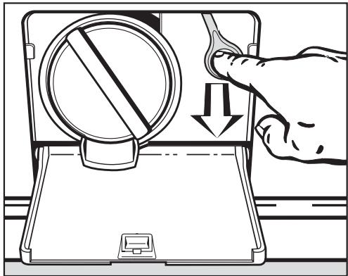 MIELE WT2796WPM - Ouverture de la porte - 1