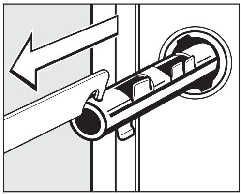 MIELE WT2796WPM - Démontage des sécurités de transport - 3