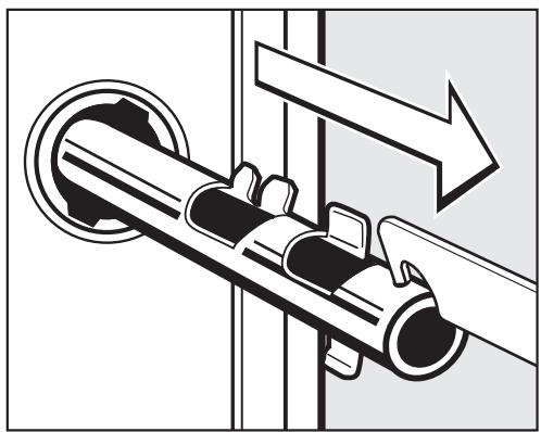 MIELE WT2796WPM - Démontage des sécurités de transport - 5