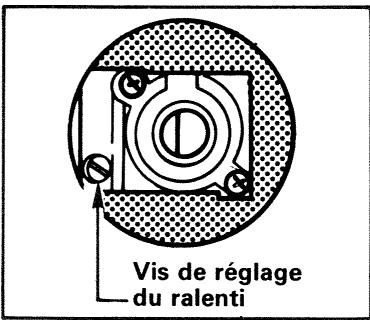 VEDETTE ER225 - Réglage du ralenti des brûleurs - 1