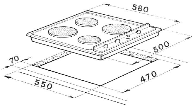 VEDETTE G401IF - ENCASTREMENT - 1