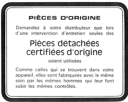 VEDETTE M402B - Sommaire - 1