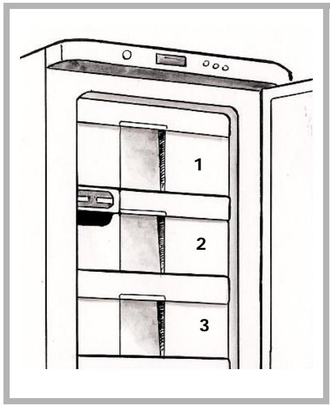 VEDETTE CVS2710 - De cette façon vous bénéficiez du pouvoir de congélation maximum. - 1