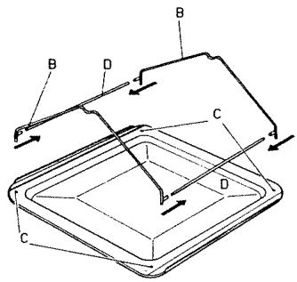 VEDETTE F719 - Utilisation du tournebroche (voir fig.) - 2