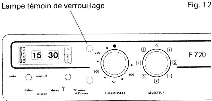 VEDETTE F720 - Nettoyage du four - 1