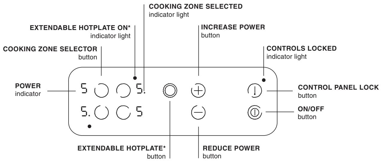INDESIT TK 64 CL - Control panel - 1