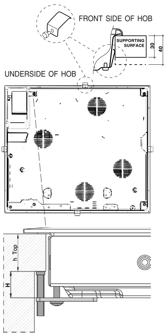 INDESIT TK 64 SD BI - Fixing - 1