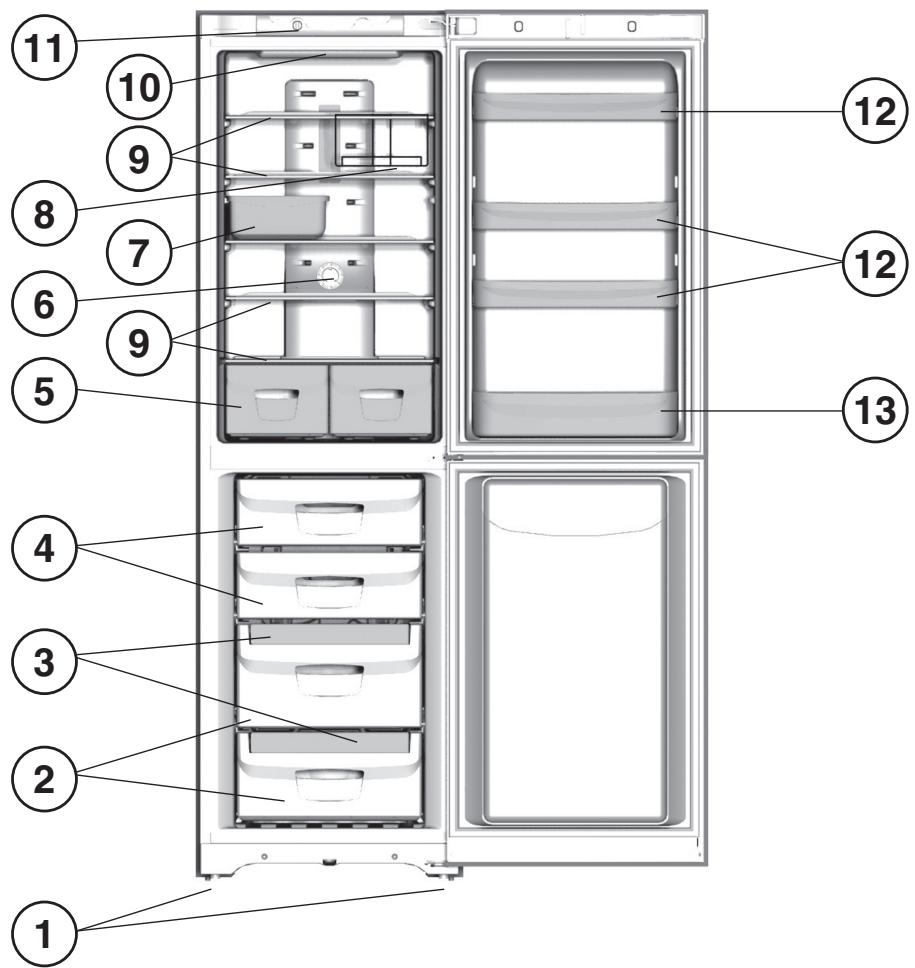 INDESIT BIAA 13, BIAA 13 FX - Vista enconjunto - 1