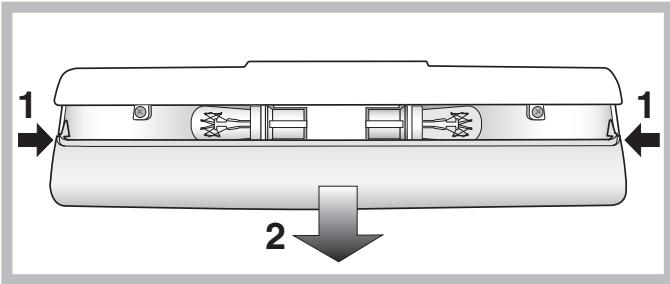 INDESIT BIAA 13, BIAA 13 FX - Replacing the light bulb - 1
