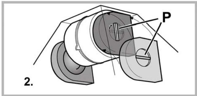 INDESIT H573IX - Maintenance of the charcoal filter - 2