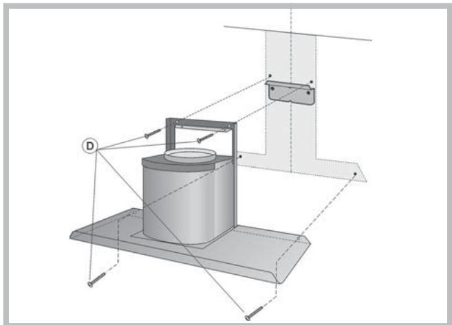 INDESIT HIP9FIX - Wandmontage - 2