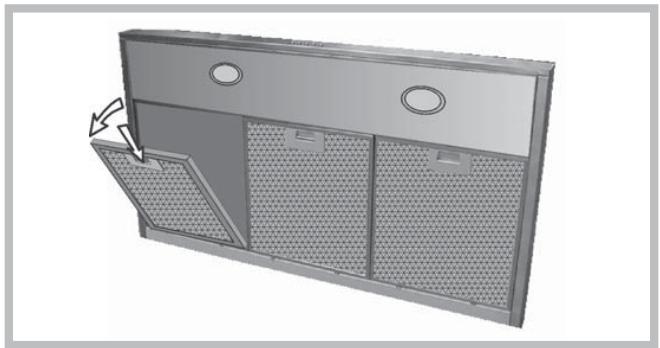 INDESIT HIP9FIX - Reiniging van de vetfilters - 1