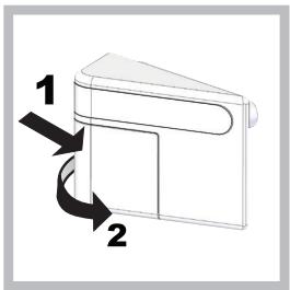 INDESIT INCB 310 AA FR - Sustituir la bombilla * - 1