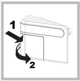 INDESIT INCB 310 AA FR - Het lampje verrangen * - 1