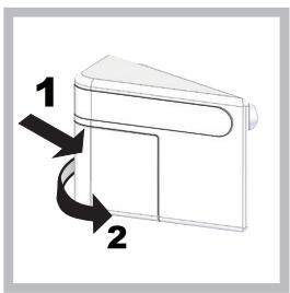 INDESIT INCB 310 AA FR - Replacing the light bulb * - 1