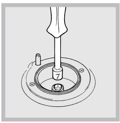INDESIT KN6E61AW - Adapting the hob - 1