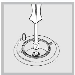 INDESIT KN6E61AW - Adaptation du plan de cuisson - 1