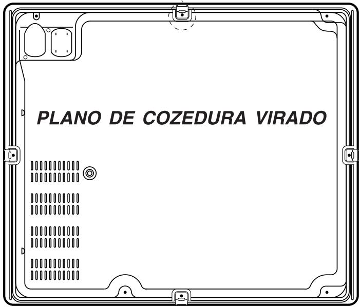 INDESIT MK64RIX - MONTAGEM DOS GRAMPOS DO LADO DE BAIXO - 2